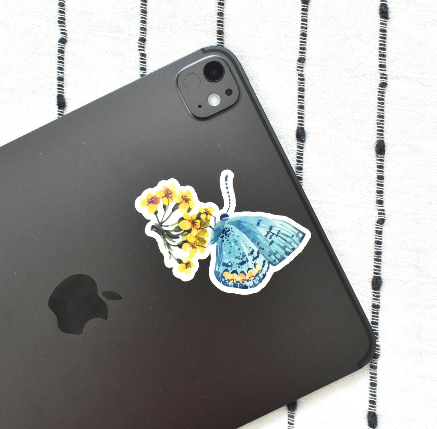 Blue butterfly sticker - Eliza Anderson ArtEliza Anderson Art