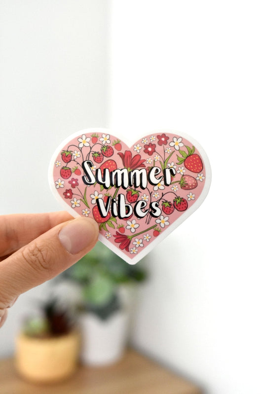 Summer Vibes sticker - Eliza Anderson ArtEliza Anderson Art